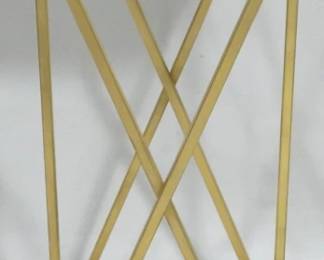 937 - Chelsea House brass & marble stand 38 x 14 x 14
