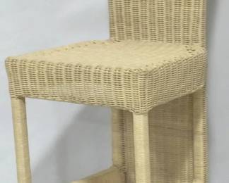 3040 - Butler Woven Wicker Counter Chair 43x17x18
