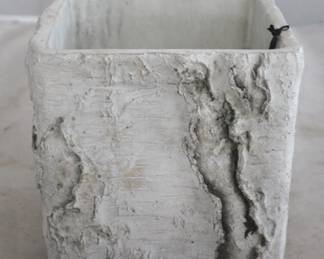 1505 - Birch Look Planter - 6 x 6 x 6
