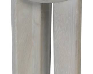 6056 - Union Home Hemi white wash side table 18.75 x 10
