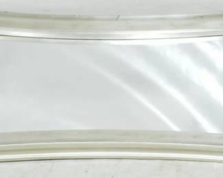 695 - Butler Specialty silver wall mirror 47 x 36, will hang either way
