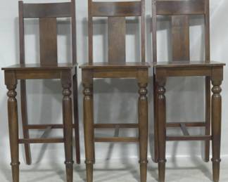 3145 - 3 Barstools 46x17x18
