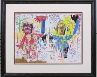9021	UNTITLED GICLEE BY J.M. BASQUAIT	27 X 22.5

