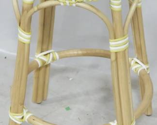 773 - Butler rattan counter stool, 26 x 16
