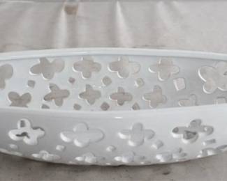 1472 - Pierced Bowl - 18 x 5.5 x 3.25
