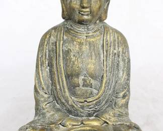 17 - Three Hands Sitting Buddha 7" x 6.5" x 10.5"
