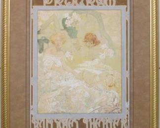 9020	PROGRAM THEATER GICLEE BY ALPHONSE MUCHA	22 X 27
