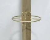 954 - Butler Specialty coat tree, 75" tall
