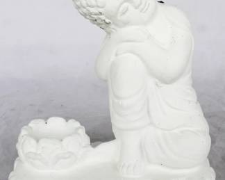 230 - Three Hands Buddha w/ Candle Holder 7" x 4" x 8.5"

