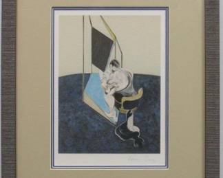 9025	STUD OF THE MALE BACK PRINT BY FRANCIS BACON	15.5 X 18.5

