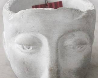 1302 - Head Planter by Three Hands 5.75" x 7.25" x 4.5"
