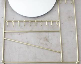 1378 - Hook Mirror by Three Hands 11" x 1.25" x 19.75"
