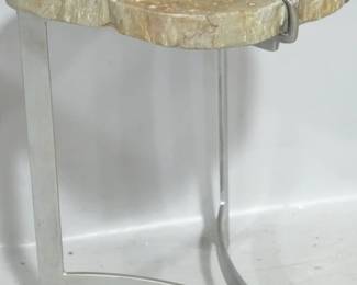 934 - Chelsea House marble top accent stand 19 x 12.5 x 13
