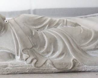 1082 - Buddha Statue by Three Hands 15" x 4.5" x 6"
