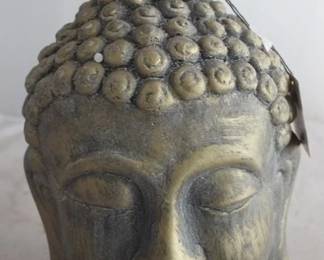 1418 - Buddha Head - 7.5 x 8 x 13
