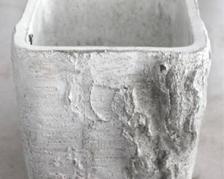 1517 - Birch Look Planter - 4.75 x 4.75 7.75
