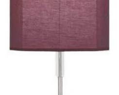 1351x - Robert Abbey Kate 32.5" lamp polished nickel, vintage wine Retail $420
