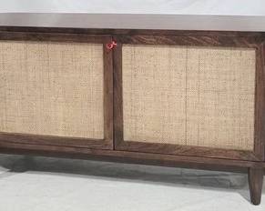 1511x - Union Home Canggu Media Stand No hardware, no shelves 30 x 68 x 20
