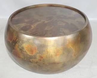 1508 - Union Home Pebble Cocktail Table 37in W x 37in D x 17in H Retail Price $852
