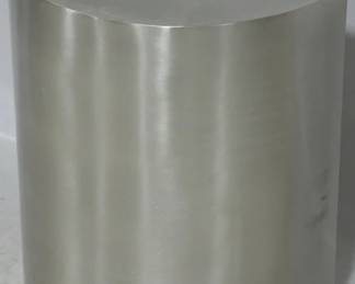 815 - Chelsea House Silver Half Moon Table 20x17.5x10
