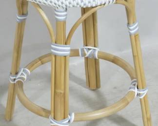 772 - Butler rattan counter stool, 26 x 16
