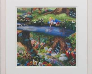 9052	ALICE IN WONDERLAND GICLEE BY THOMAS KINKADE	18.5 X 18.5
