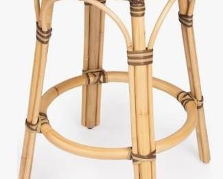6042 - Butler Specialty rattan counter stool 24 x 15
