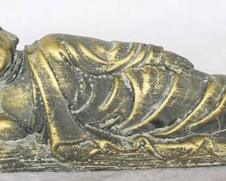 144 - Three Hands Reclining Buddha 12.5" x 3.5" x 5"
