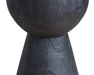 6060 - Union Home Hewn side table in charcoal 19 x 14
