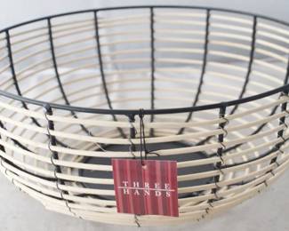 1330 - Bowl by Three Hands 14" x 14" x 6"
