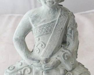 1004 - Buddha Statue by Three Hands 7.75" x 3.5" x 13.75"
