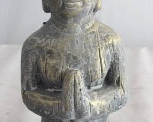 1406 - Kneeling Buddha - 4.5 x 5.25 x 12
