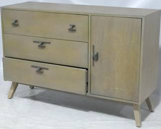957 - Elk Home Merril Credenza one loose leg, some scratches 36x56x18
