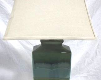 1315x - Stylecraft drip glaze table lamp, 31"
