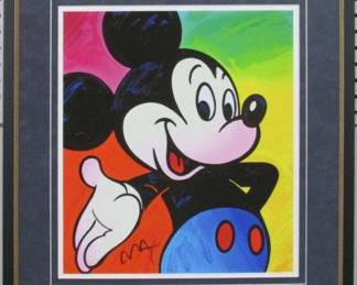9015	MICKEY MOUSE GICLEE BY PETER MAX	21.5 X 23.5
