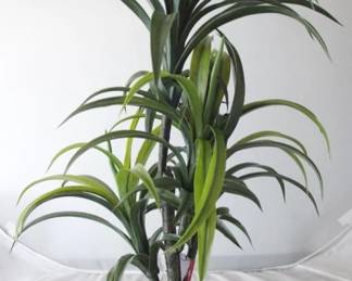 1236 - Faux Yucca Plant Decoration by Three Hands 26" x 24" x 33"
