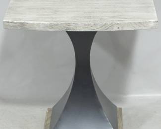 947 - Butler Specialty Lidiya gray table wood & metal Retail $543 24 x 23 x 23
