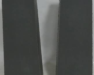 898 - Pair Chelsea House monolith 36" stands 36 x 10 x 10
