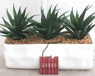 1522 - Faux Succulents - 12 x 6 x 7
