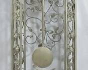 819 - Howard Miller unusual grandfather clock 82 x 25 x 14
