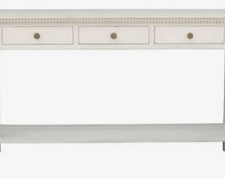 5032 - Alden Parkes Elliott Console 62" x 19" x 32" in White
