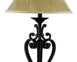 1320x - Elk Home Angers Table lamp, 35" Dark bronze Retail $185
