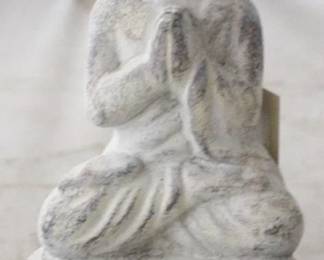 1358 - Buddha Candle Holder by Three Hands 4" x 4" x 8"
