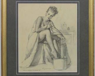 9026	NOTHING TO SNEEZE AT GICLEE BY GIL ELVGREN	22 X 26
