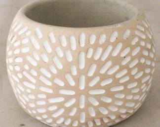 1116 - Vase by Three Hands 5.5" x 5.5" x 4"
