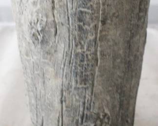 1248 - Wood Look Planter by Three Hands 5.75" x 5.75" x 9"
