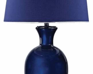 1318x - Dimond Lighting navy blue 34" lamp Retail $478
