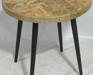 875 - Butler Specialty inlaid side table 24 x 24
