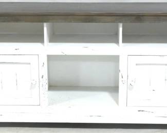 3050 - Painted & Distressed Console 27x54x16
