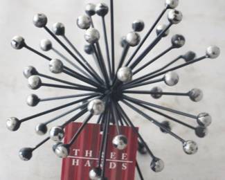 1178 - Starburst Decoration by Three Hands 6" round
